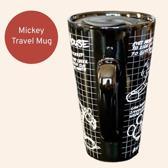 Disney Mickey Mouse Sketchbook Black Travel Mug - 12 fl oz. - Picture 2 of 15